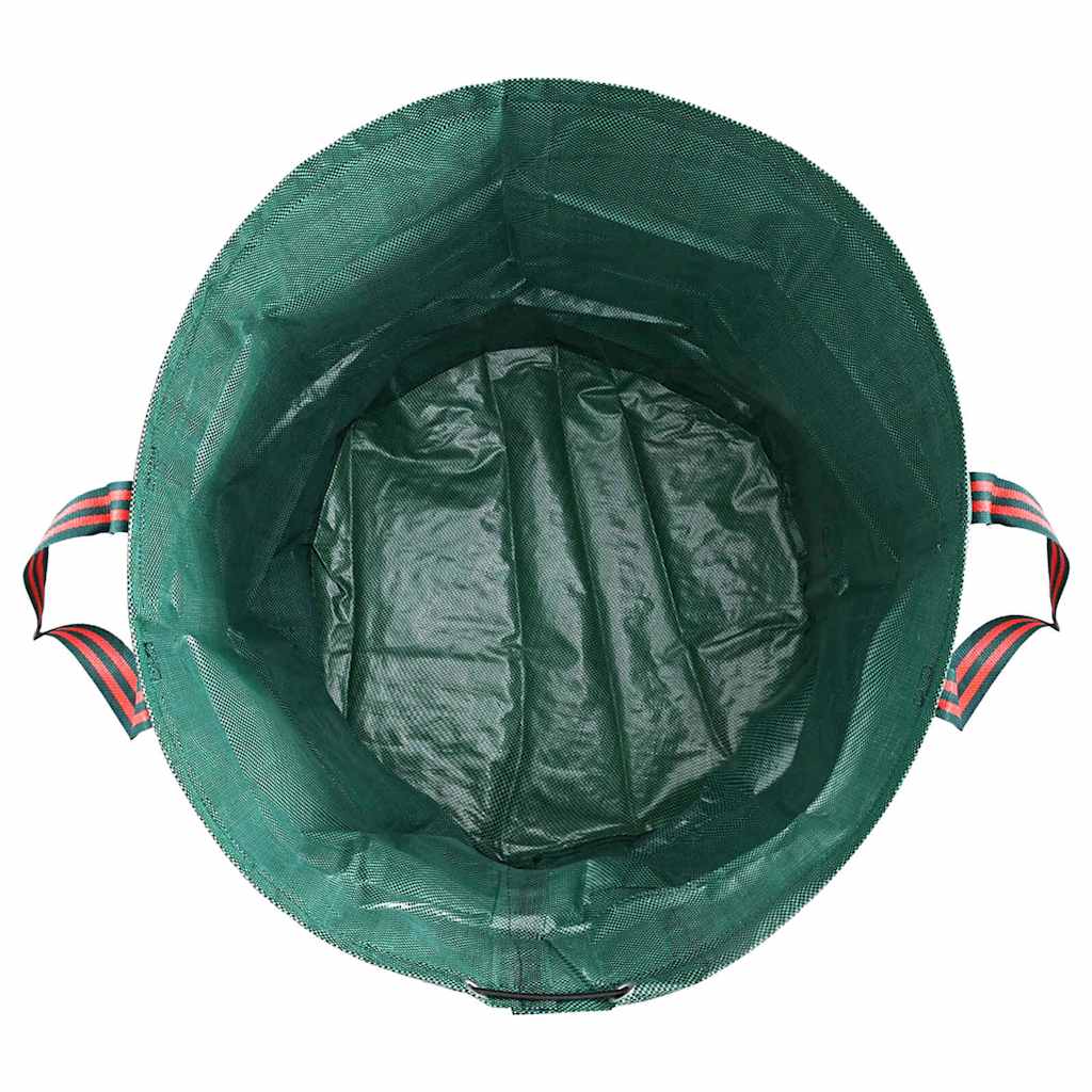 vidaXL Garden Waste Bags 12 pcs Green 67 x 67 x 75.5 cm Polypropylene