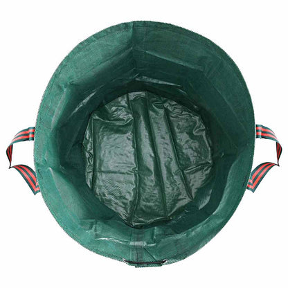 vidaXL Garden Waste Bags 12 pcs Green 79 x 79 x 99.5 cm Polypropylene