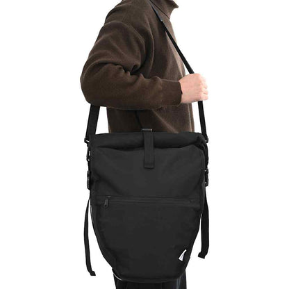 vidaXL Bicycle Bag Black 32.5 x 17 x 57 cm Polyester