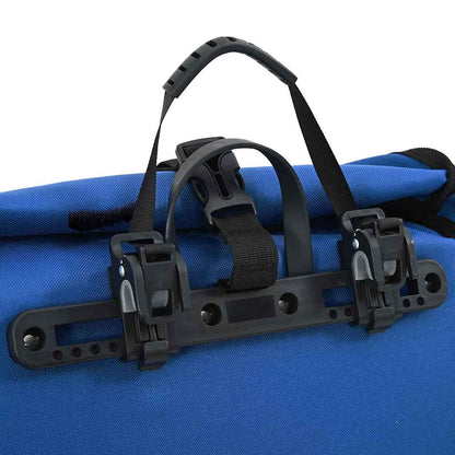vidaXL Bicycle Bag Blue 32.5 x 17 x 57 cm Polyester