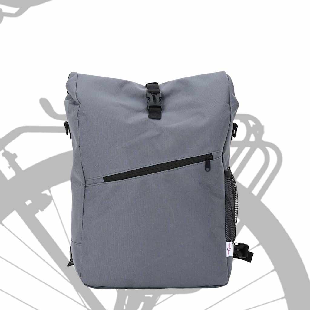 vidaXL Bicycle Bag Grey 33 x 16 x 60 cm Polyester