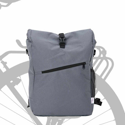 vidaXL Bicycle Bag Grey 33 x 16 x 60 cm Polyester
