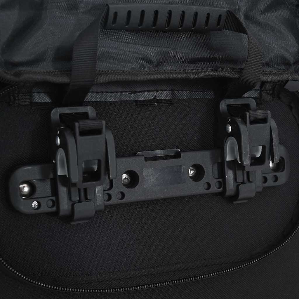 vidaXL Bicycle Bag Black 31 x 13 x 58 cm Polyester