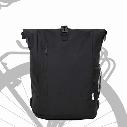 vidaXL Bicycle Bag Black 31 x 13 x 58 cm Polyester