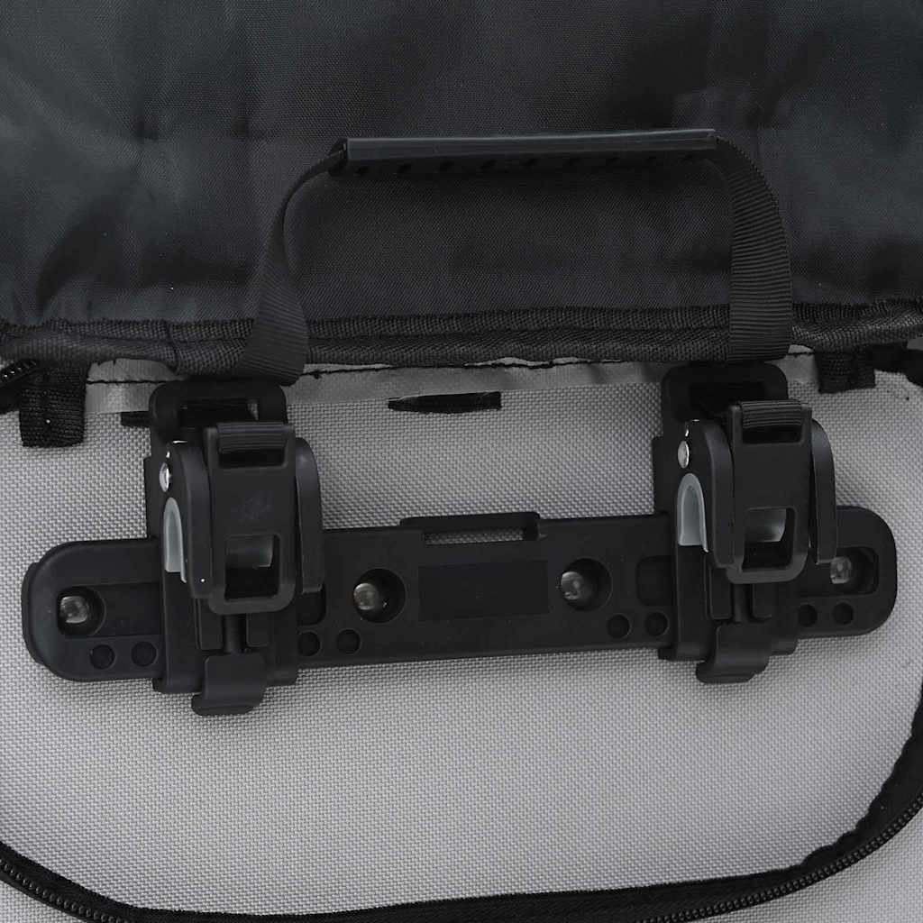 vidaXL Bicycle Bag Grey 31 x 13 x 58 cm Polyester