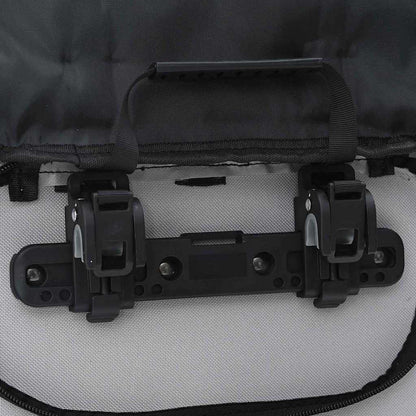 vidaXL Bicycle Bag Grey 31 x 13 x 58 cm Polyester