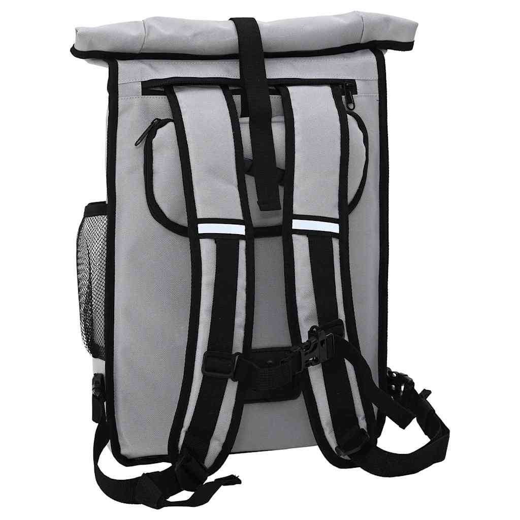 vidaXL Bicycle Bag Grey 31 x 13 x 58 cm Polyester