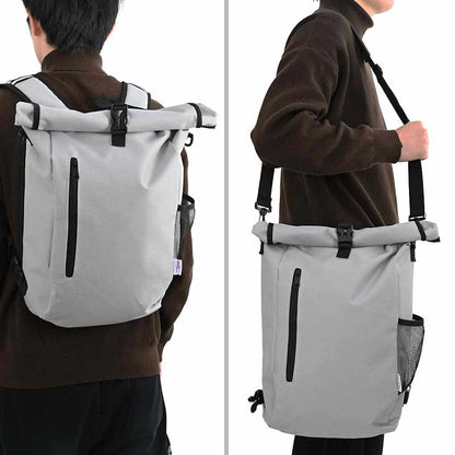 vidaXL Bicycle Bag Grey 31 x 13 x 58 cm Polyester
