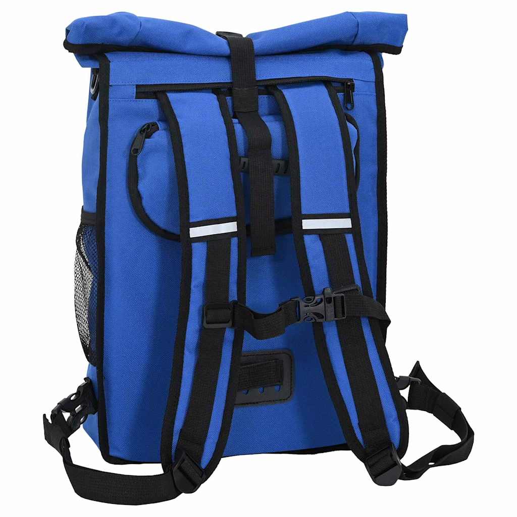 vidaXL Bicycle Bag Blue 31 x 13 x 58 cm Polyester