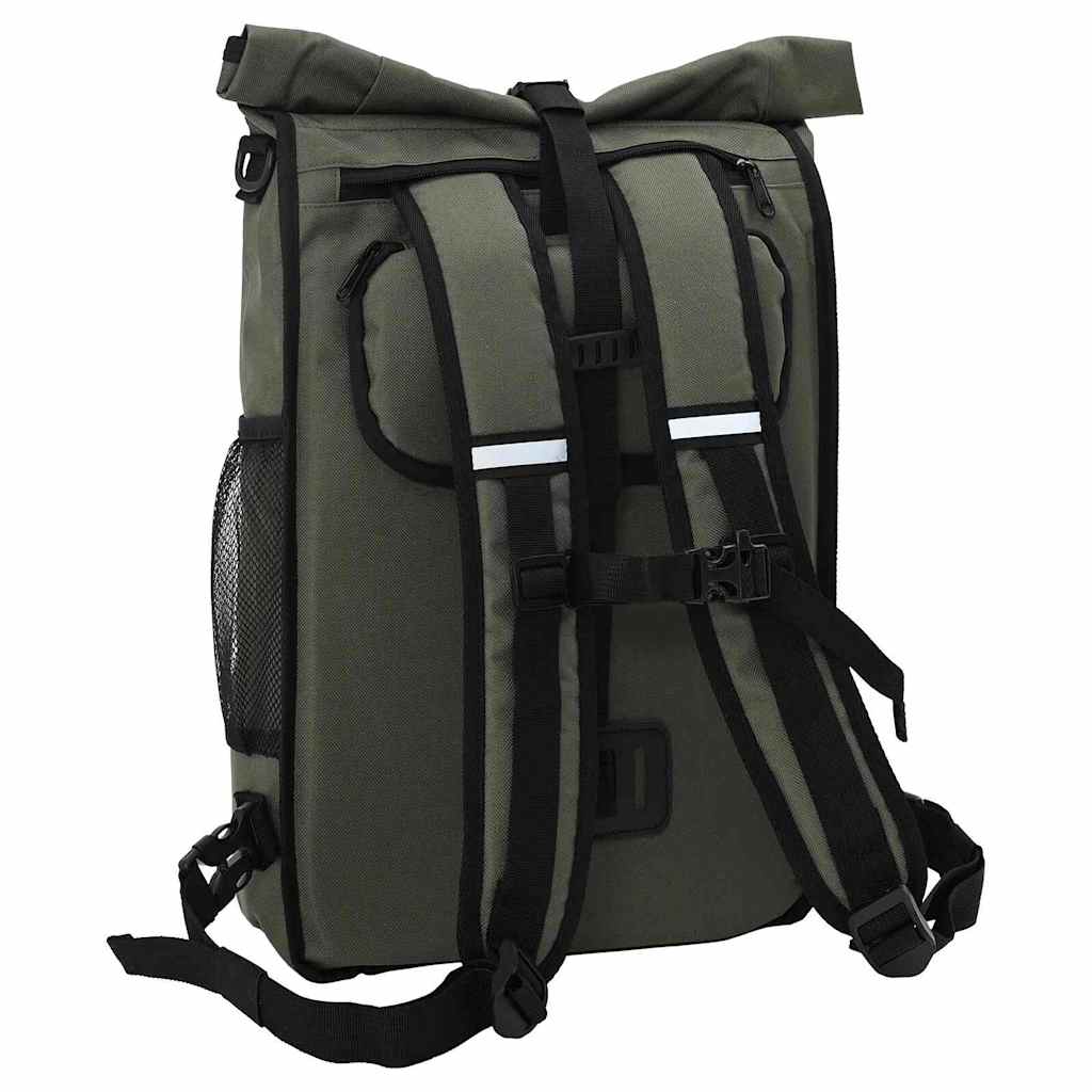 vidaXL Bicycle Bag Olive 31 x 13 x 58 cm Polyester