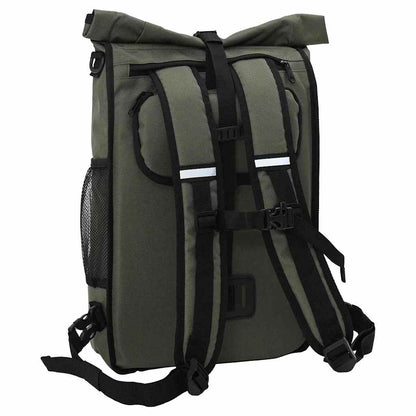 vidaXL Bicycle Bag Olive 31 x 13 x 58 cm Polyester