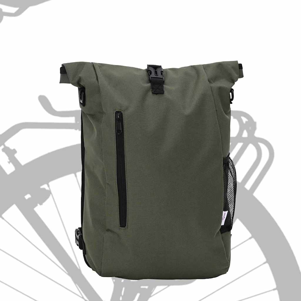 vidaXL Bicycle Bag Olive 31 x 13 x 58 cm Polyester