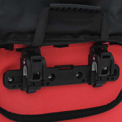 vidaXL Bicycle Bag Red 31 x 13 x 58 cm Polyester
