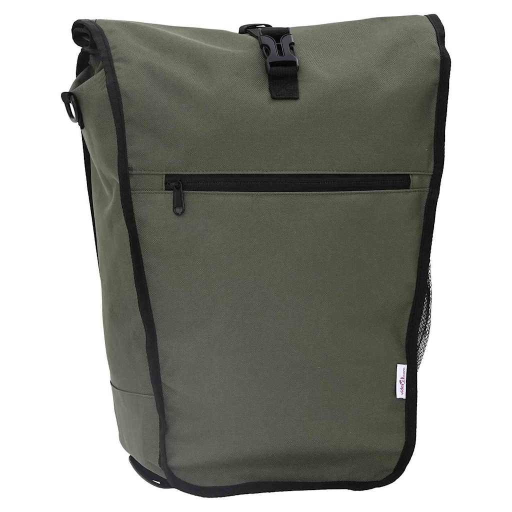 vidaXL Bicycle Bag Olive 34 x 16 x 59 cm Polyester