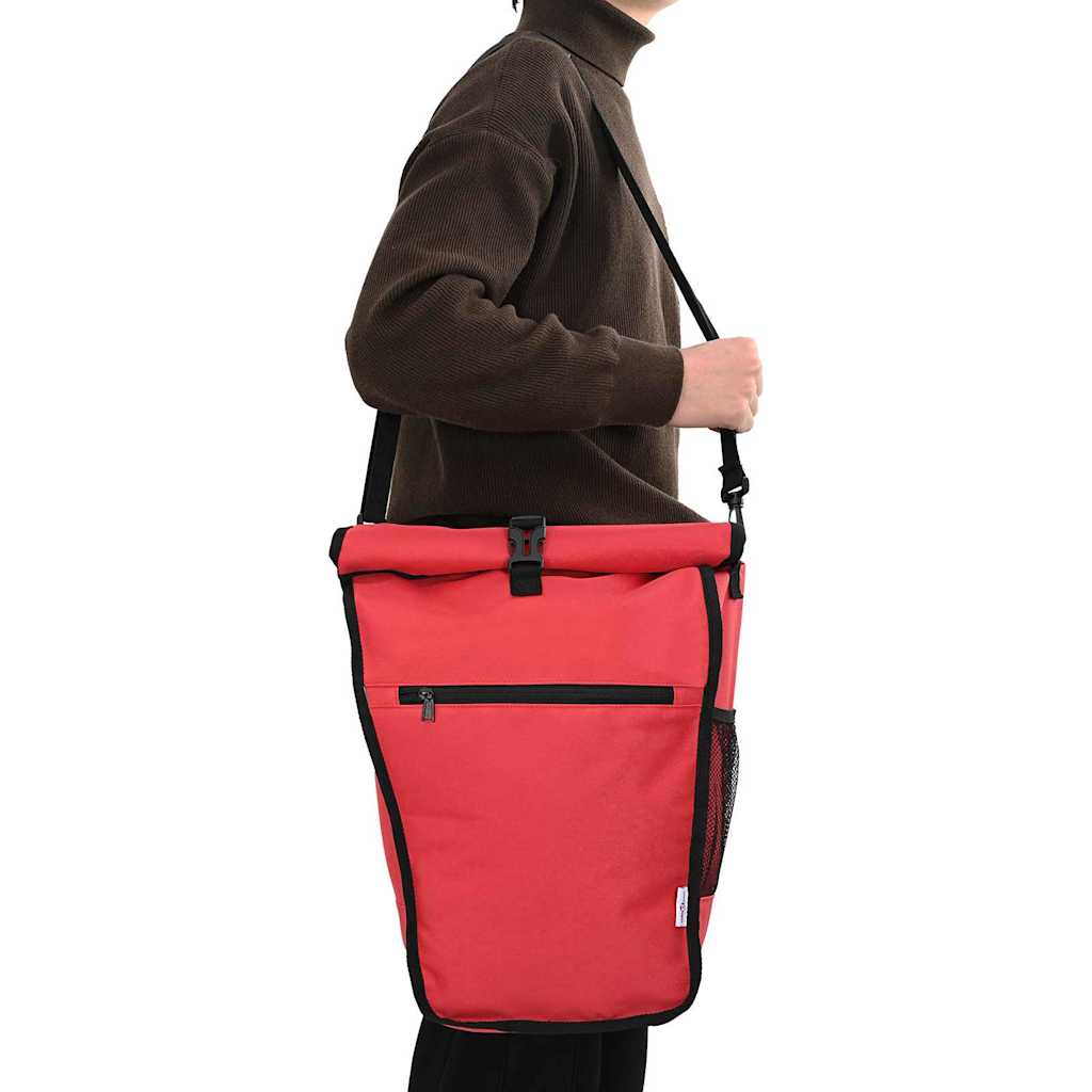 vidaXL Bicycle Bag Red 34 x 16 x 59 cm Polyester