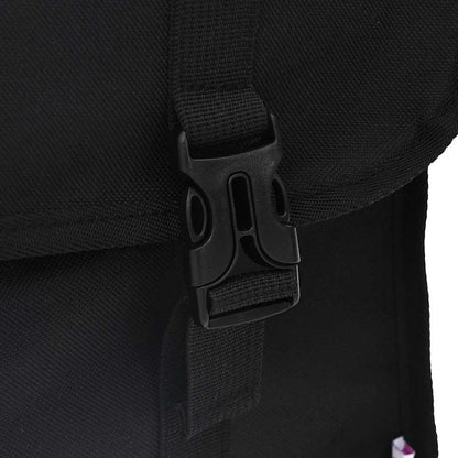 vidaXL Bicycle Bag Black 40 x 18.5 x 35 cm Polyester