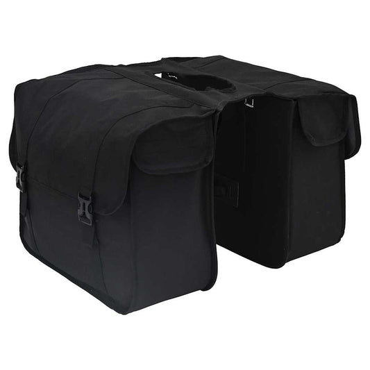 vidaXL Bicycle Bag Black 18.5 x 40 x 35 cm Polyester