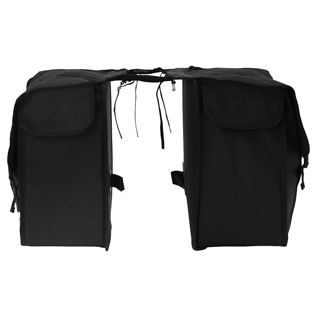 vidaXL Bicycle Bag Black 40 x 18.5 x 35 cm Polyester