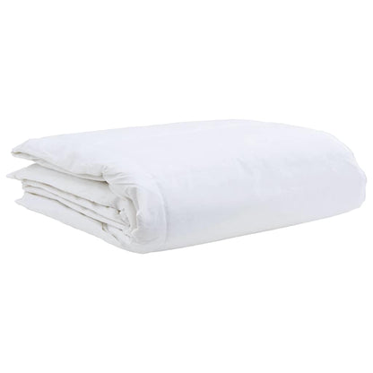 vidaXL Summer Duvet White 155 x 220 cm Feather
