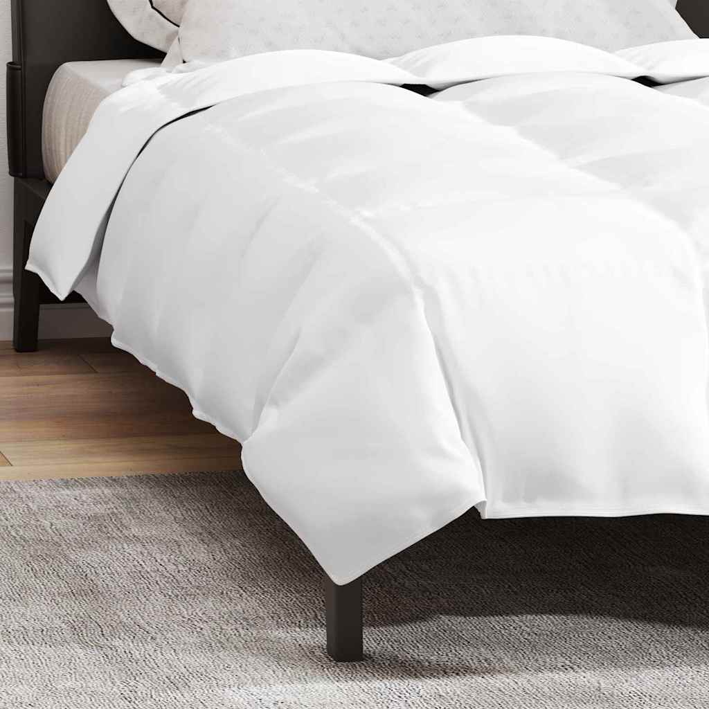 vidaXL Winter Duvet White 155 x 200 cm Down