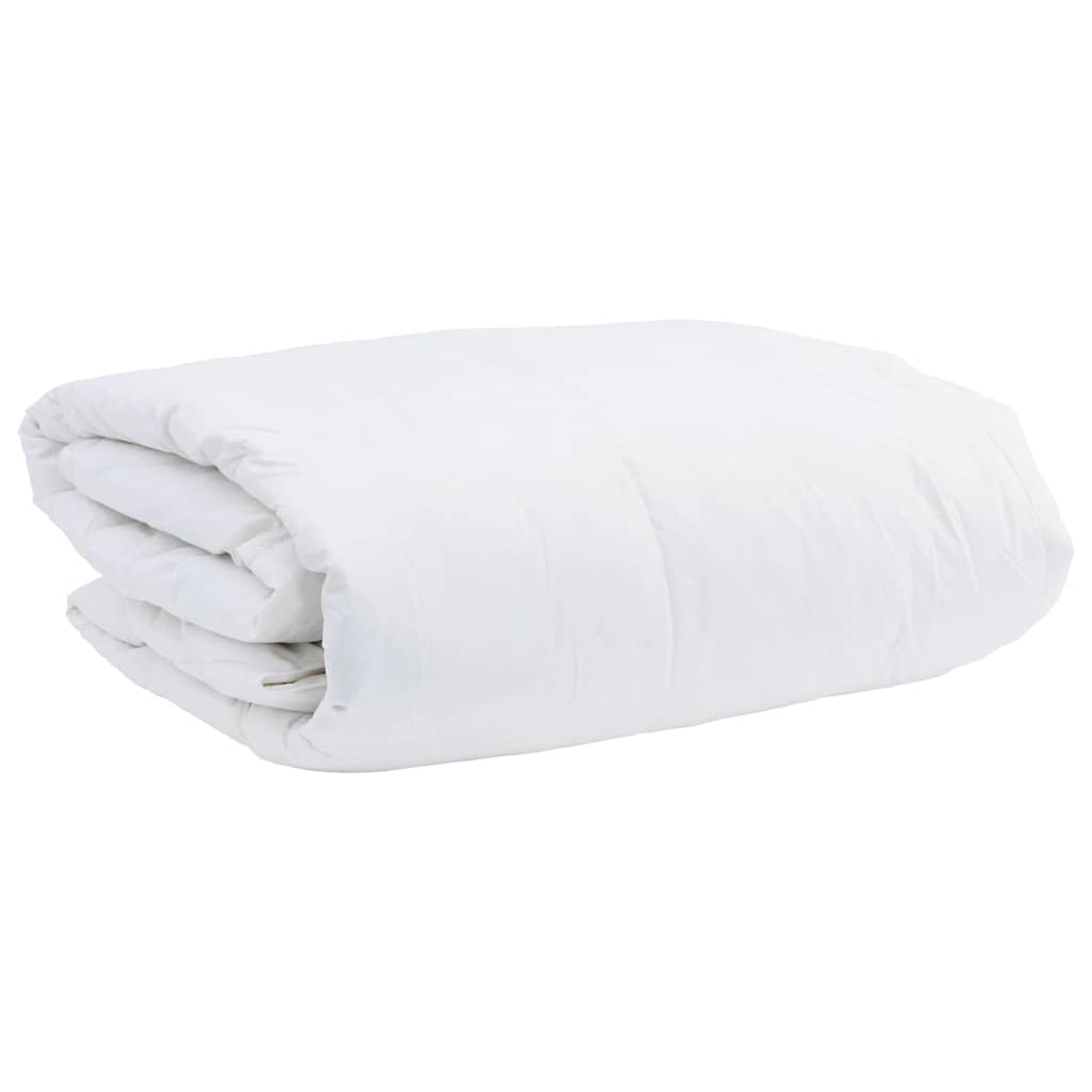 vidaXL Winter Duvet White 155 x 200 cm Down
