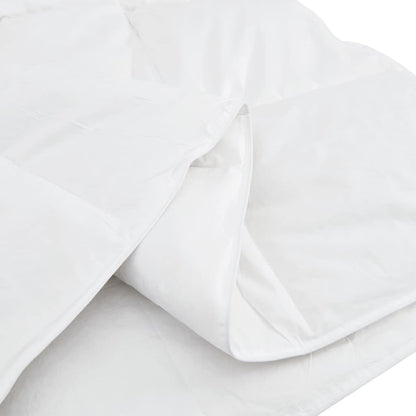 vidaXL Winter Duvet White 155 x 220 cm Down