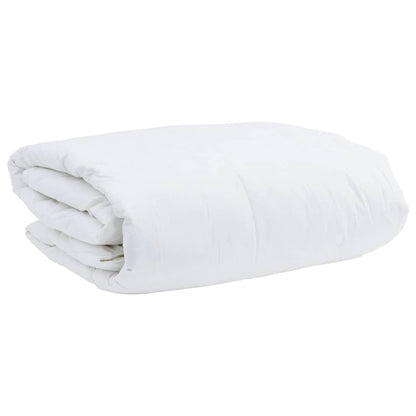 vidaXL Winter Duvet White 155 x 220 cm Down