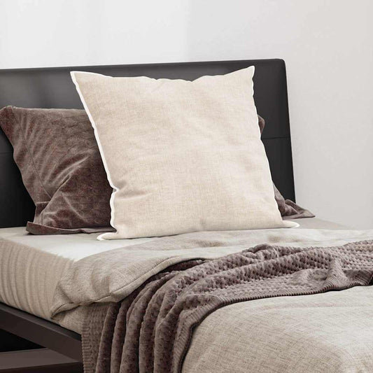 vidaXL Pillow with Pillow White 60 x 70 cm Cotton