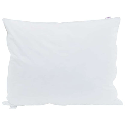 vidaXL Pillow with Pillow 2 pcs White 50 x 75 cm Cotton