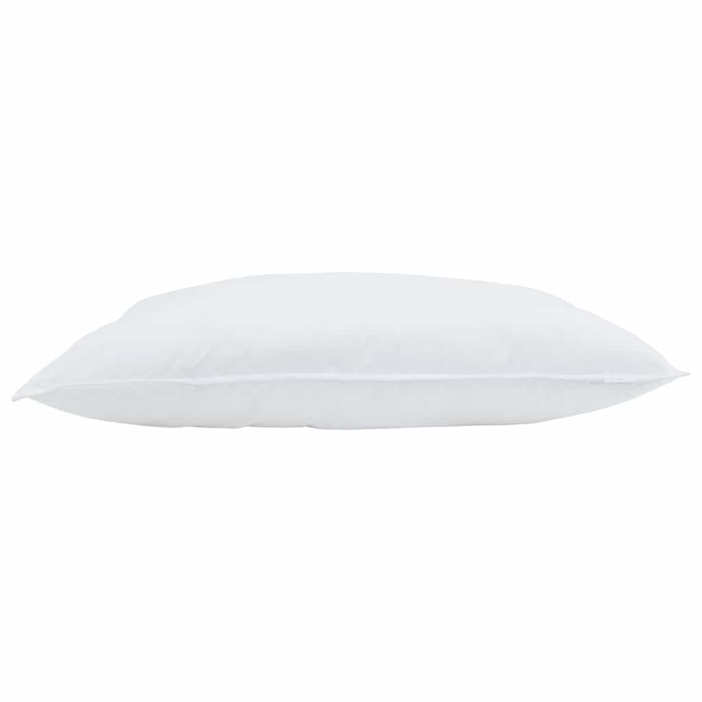 vidaXL Pillow with Pillow 2 pcs White 50 x 75 cm Cotton