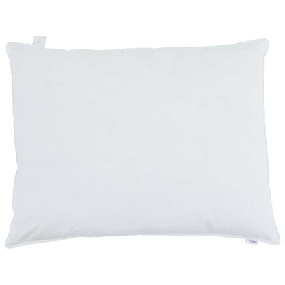vidaXL Pillow with Pillow 2 pcs White 50 x 75 cm Cotton