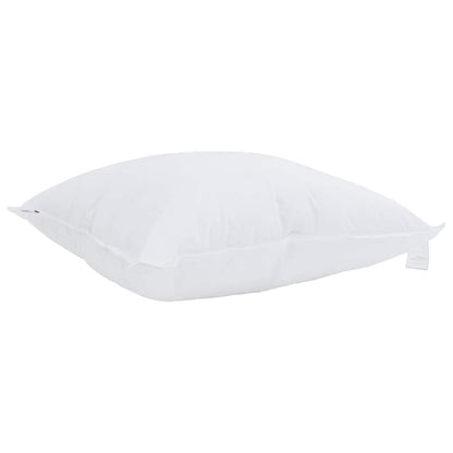 vidaXL Pillow with Pillow 2 pcs White 65 x 65 cm Cotton