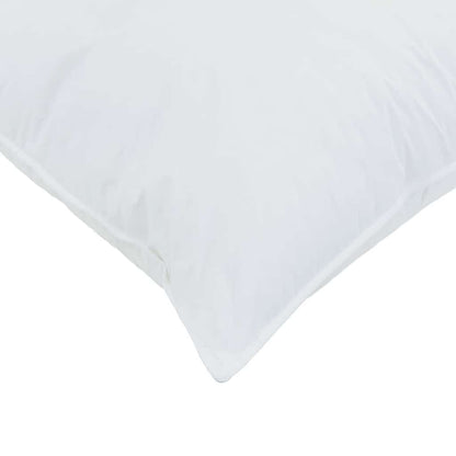 vidaXL Pillow with Pillow 2 pcs White 60 x 70 cm Cotton