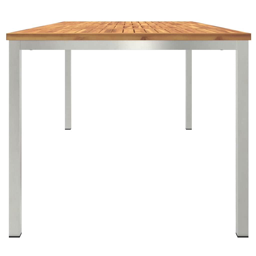 vidaXL DiningTable Brown 200 x 90 x 75 cm Solid Acacia Wood