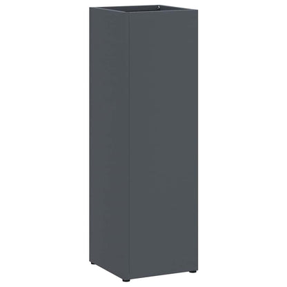 vidaXL Rain Umbrella Stand Anthracite 15.5 x 15.5 x 49 cm Steel