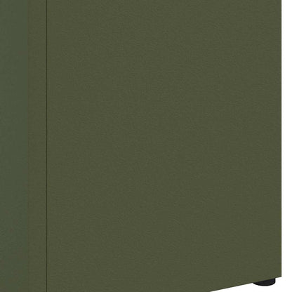 vidaXL Rain Umbrella Stand Olive 15.5 x 15.5 x 49 cm Steel