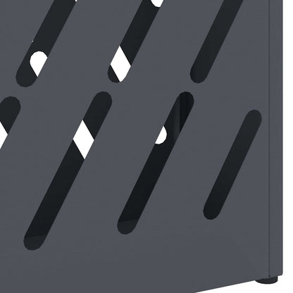 vidaXL Rain Umbrella Stand Anthracite 28 x 12 x 41 cm Steel