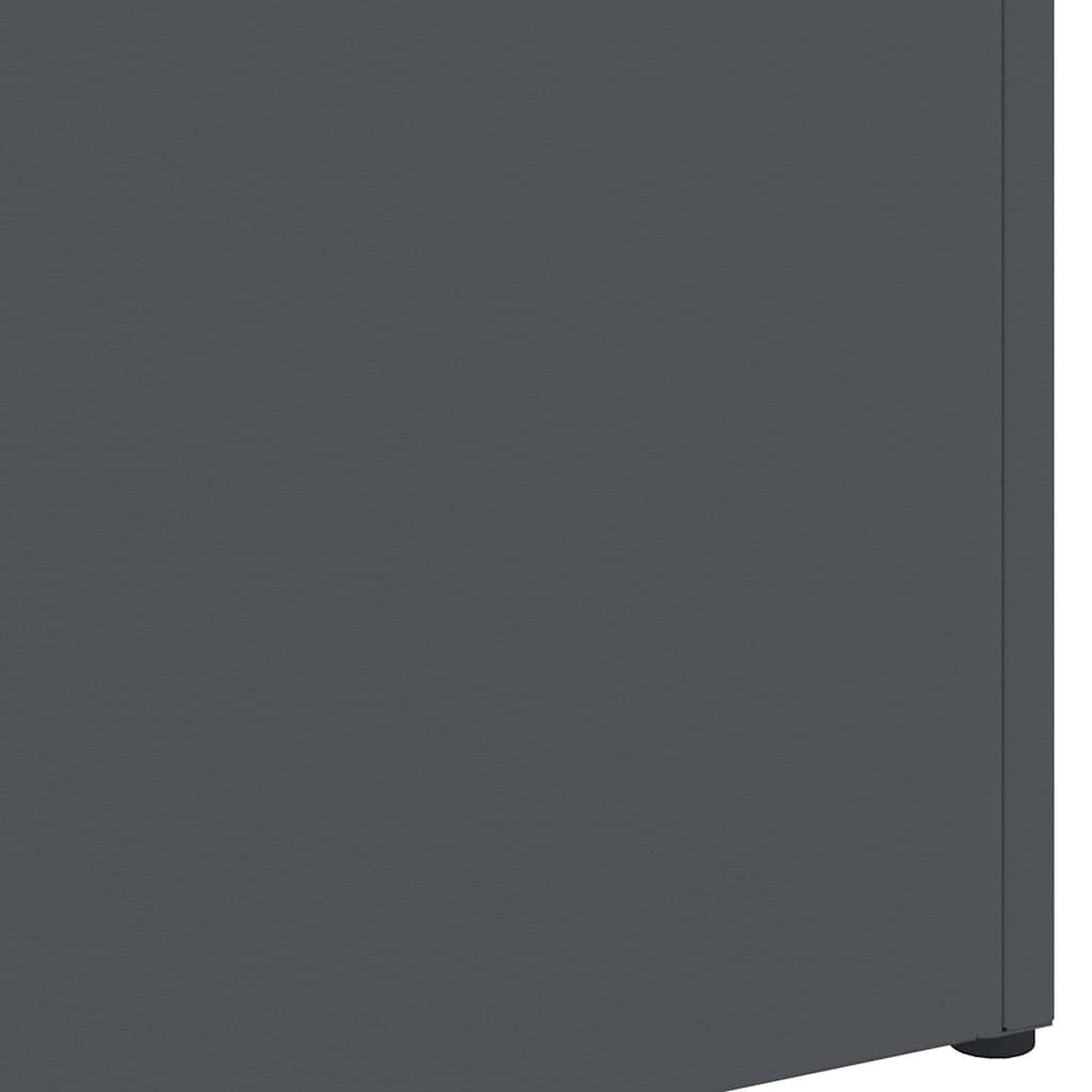 vidaXL Rain Umbrella Stand Anthracite 28 x 12 x 41 cm Steel