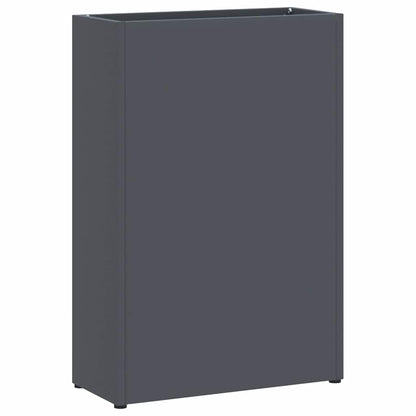 vidaXL Rain Umbrella Stand Anthracite 28 x 12 x 41 cm Steel