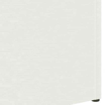 vidaXL Rain Umbrella Stand White 28 x 12 x 41 cm Steel