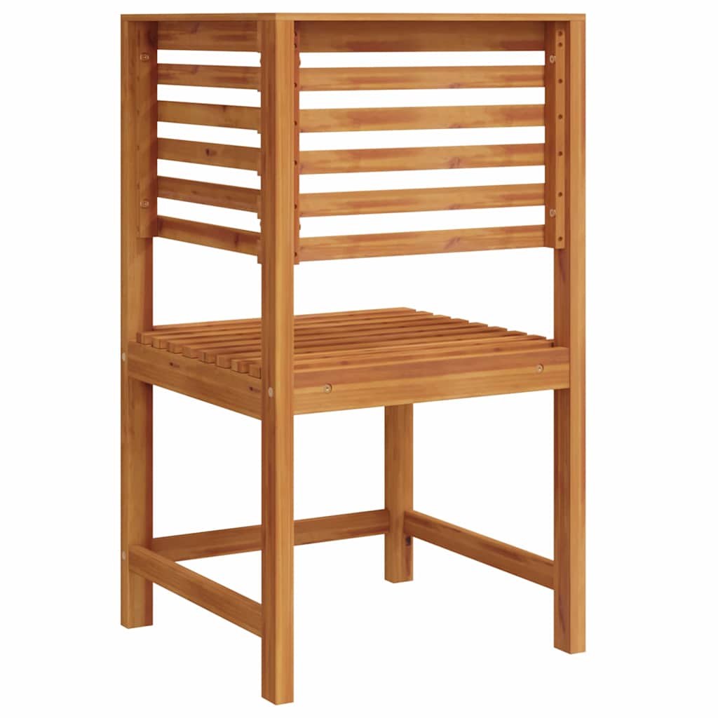vidaXL Garden Chair Brown 50 x 50 x 91cm Solid Acacia wood