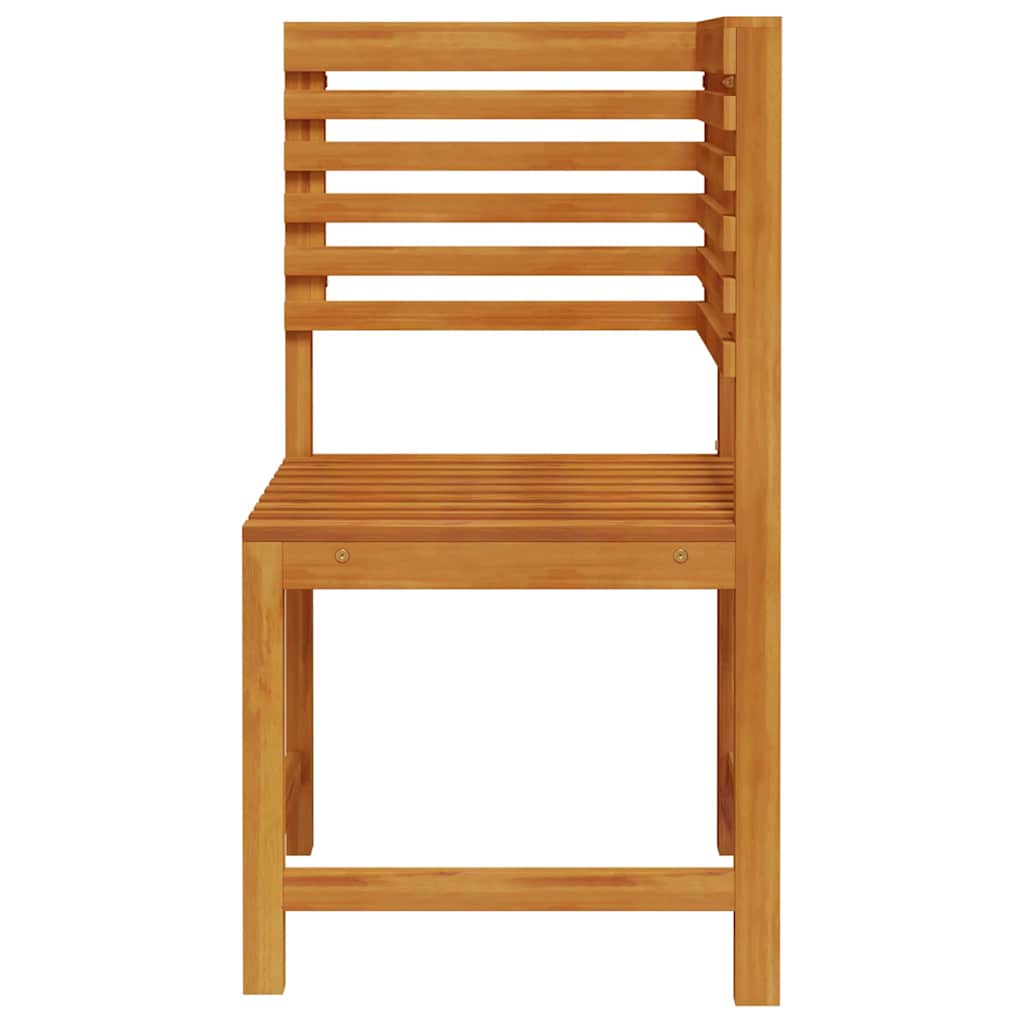 vidaXL Garden Chair Brown 50 x 50 x 91cm Solid Acacia wood