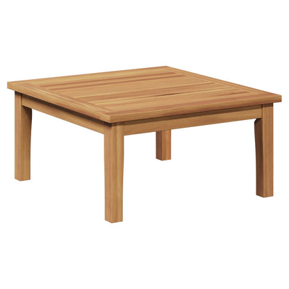 vidaXL Garden Bench and Table Set 2 pcs Grey and Brown Solid Teak wood