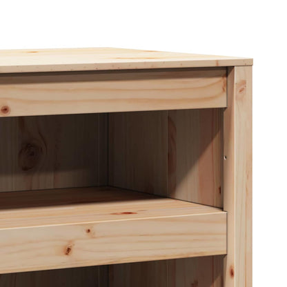 vidaXL Kitchen Cabinet with Shelf MEPPEL Brown Oak 106 x 55 x 64 cm