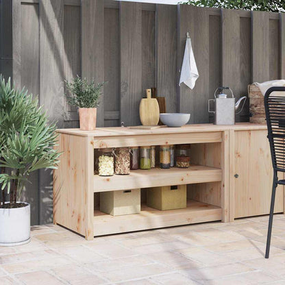 vidaXL Kitchen Cabinet with Shelf MEPPEL Brown Oak 106 x 55 x 64 cm
