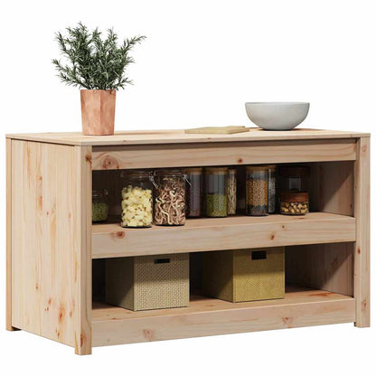 vidaXL Kitchen Cabinet with Shelf MEPPEL Brown Oak 106 x 55 x 64 cm