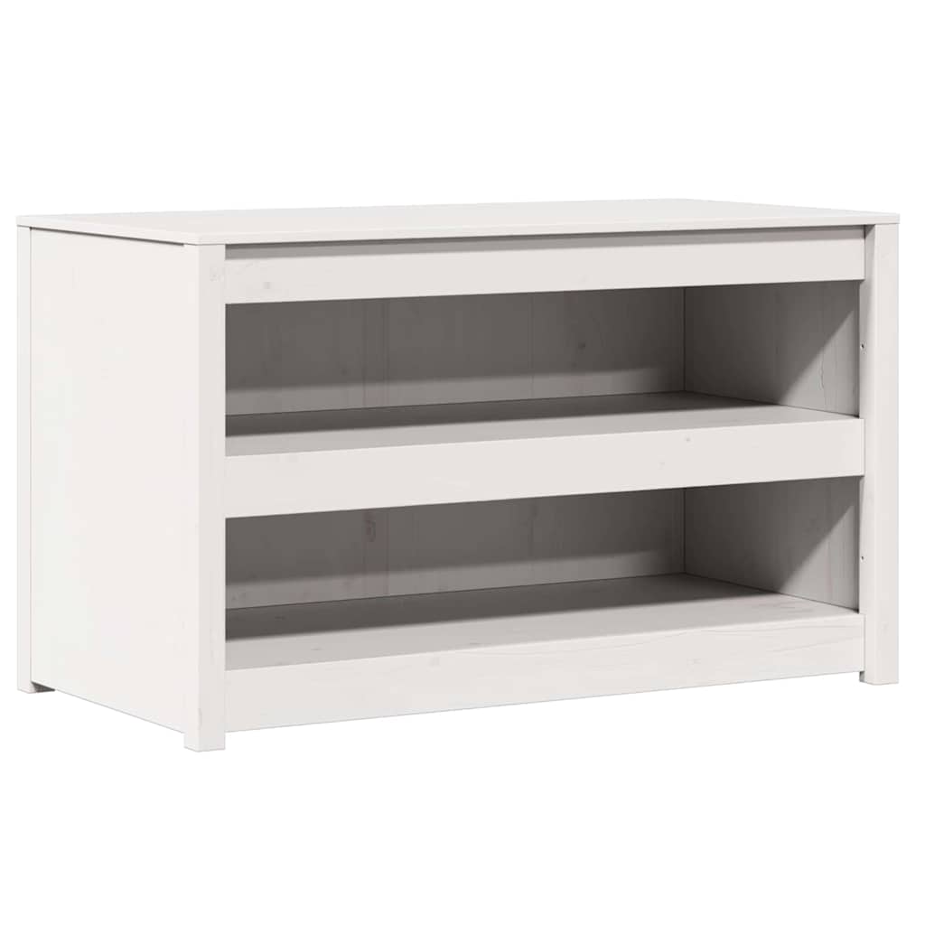 vidaXL Kitchen Cabinet MEPPEL White 106 x 55 x 64 cm Solid Pine Wood