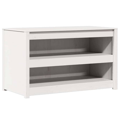 vidaXL Kitchen Cabinet MEPPEL White 106 x 55 x 64 cm Solid Pine Wood