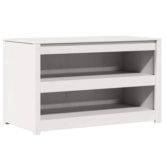vidaXL Kitchen Cabinet MEPPEL White 106 x 55 x 64 cm Solid Pine Wood