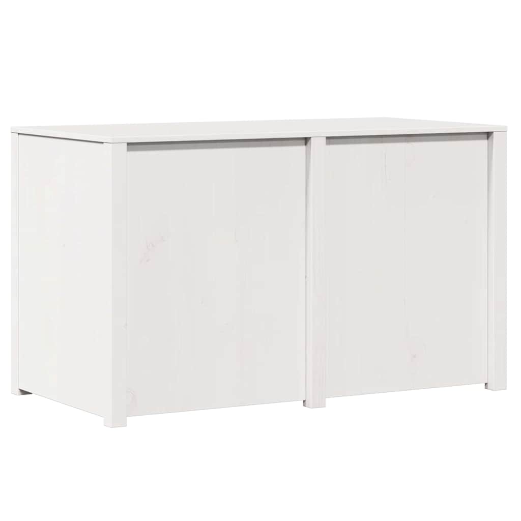 vidaXL Kitchen Cabinet MEPPEL White 106 x 55 x 64 cm Solid Pine Wood
